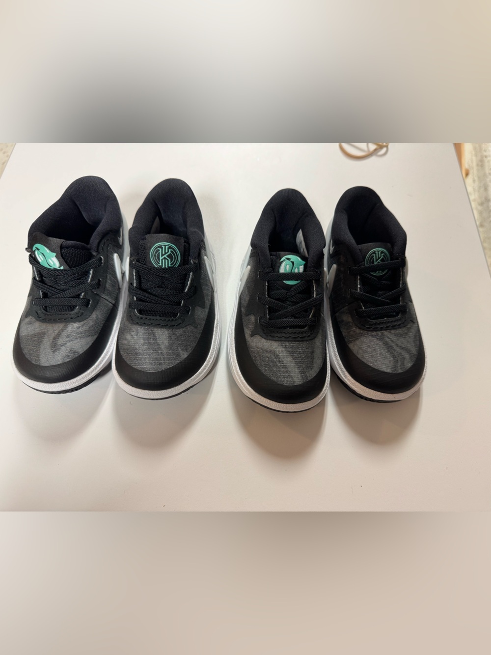 2 Nike Kyrie 7 SE Black Tour Toddler Sneakers 6C